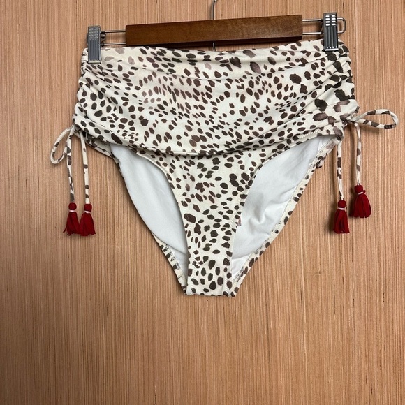 Johnny Was Oksana High Waited Bikini Bottoms, Size Small (v) - Picture 1 of 9
